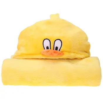 

Lovely Soft Coral Fleece Baby Bath Towel Children Bathrobe Cartoon Blanket