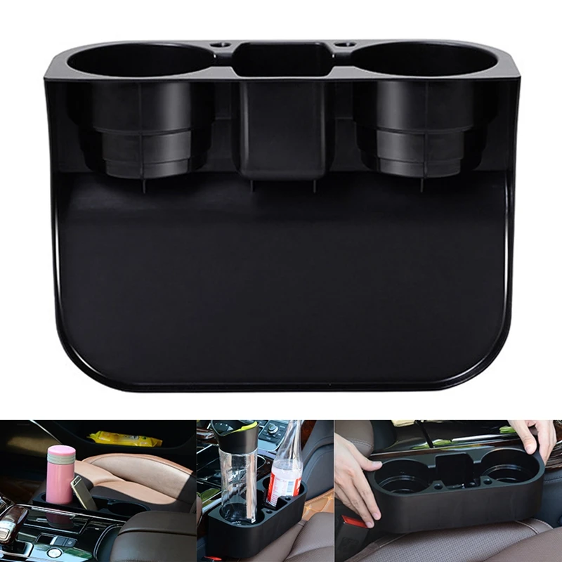 Car Cup Holder Organizer Portable Multifunction Car Coasters Seat Gap Cup Bottle Phone Drink Holder Stand Boxes