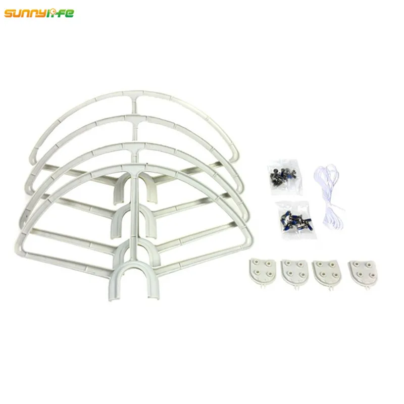 Sunnylife 4pcs lot Quick Release Propeller Crashproof Guard Protection Ring Props Bumper for DJI Phantom 1