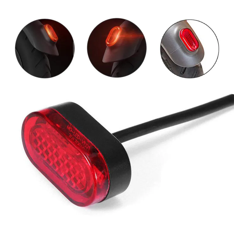 

1pcs New Outdoor Rear light LED rear tail light replaces for Xiaomi Mijia M365 Electric Scooter safety lamp