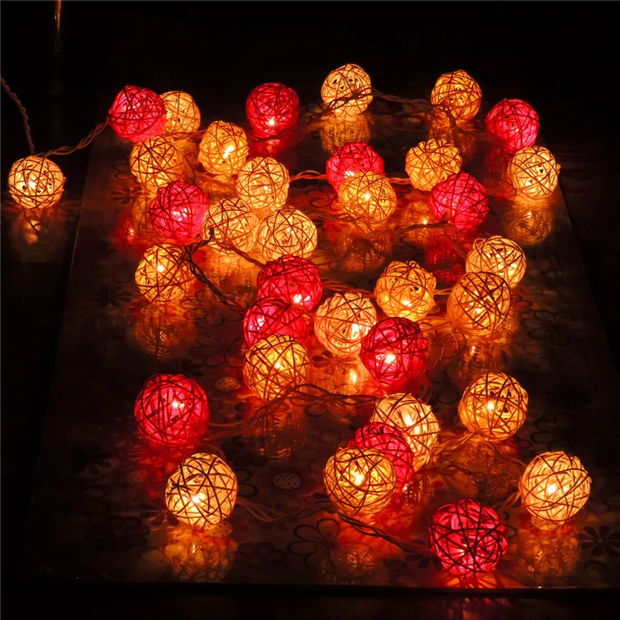 

Kunming Ben 20 thick wire Thailand trade manual cane lights series of decorative light bar