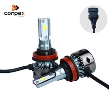 Buy conpex 32w car led headlight H11 Auto Light Bulb High Low beam for Honda Accord 2 dr. Touring Crosstour CR-V Odyssey Fiat 500 Free Shipping