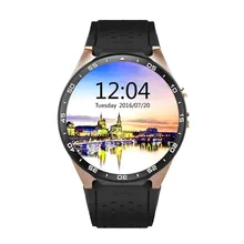 Kingwear KW88 Smart Watch android 5.1 OS Телефон 1.39 Дюймов Экран SmartWatch 3 Г Вызова 2.0MP Камера Шагомер Сердечного Ритма
