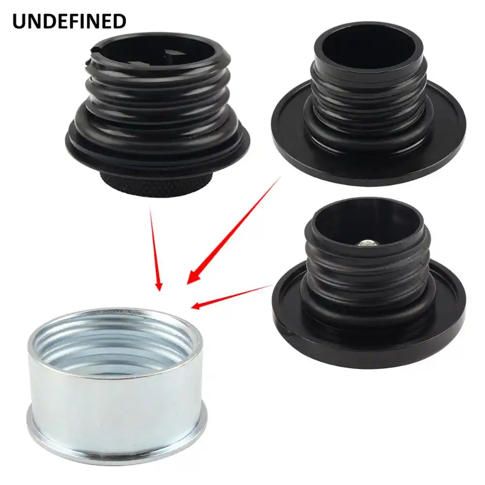 Motorcycle Accessories Black POP UP Screw In Flush Mount Fuel Tank Gas Cap for Harley Sportster