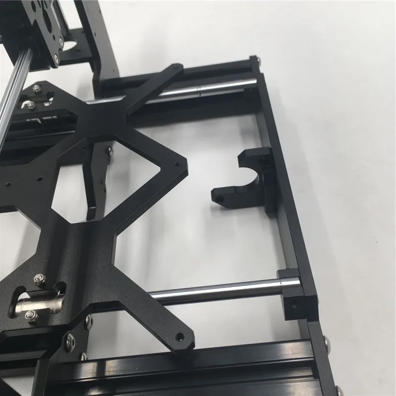 Funssor Prusa i3 MK3 3d принтер алюминиевый сплав Механическая Рамка комплект черный анодированный алюминиевый каркас набор