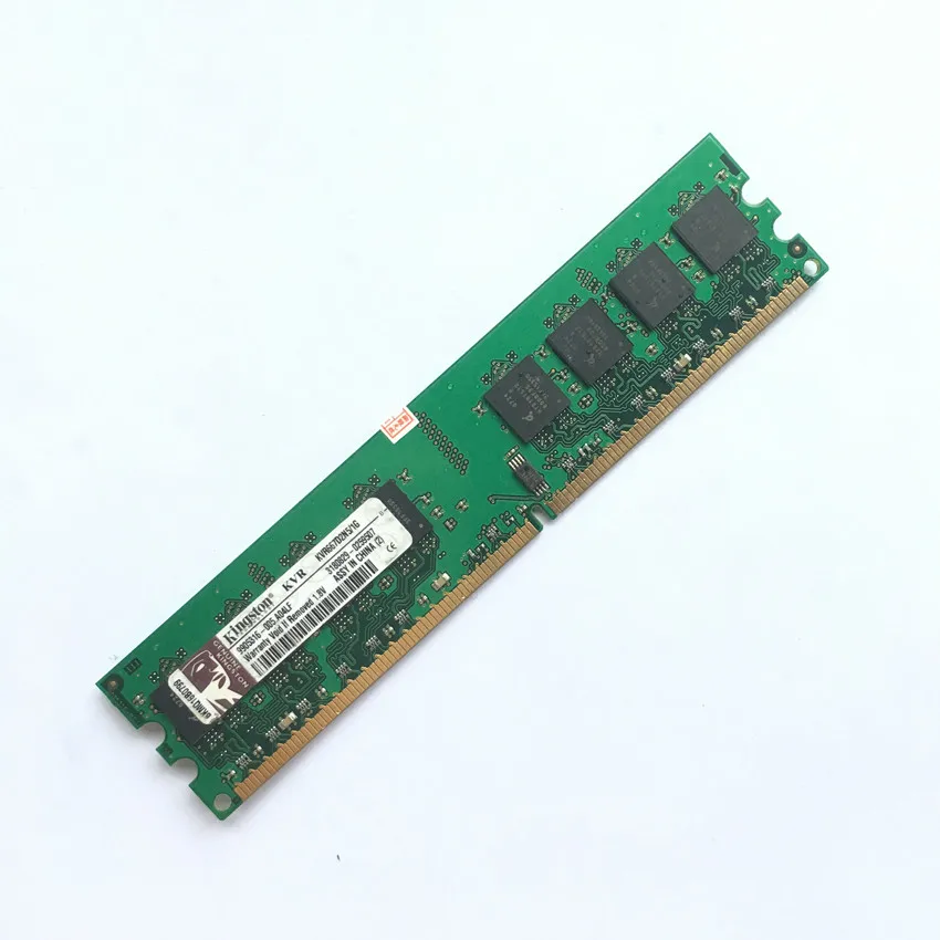 kingston DDR2 1 ГБ 533 667 800 МГц PC2 DDR2 1G 4200U 5300U 6400U Настольный Оперативная Память память для настольного компьютера