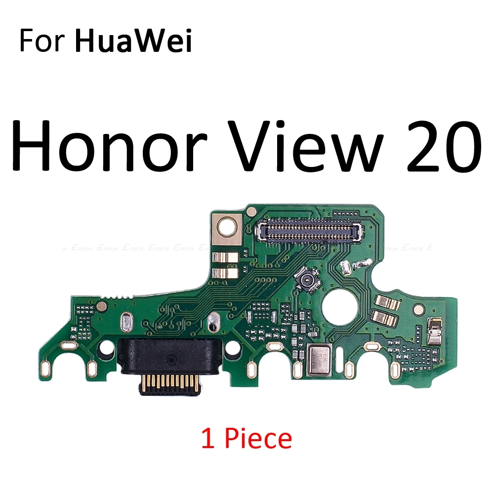 USB с микрофоном зарядное устройство док порт плата гибкий кабель для HuaWei View 20 Honor 8C