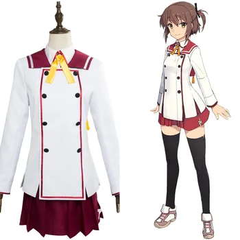 

Katana Maidens Toji No Miko Kanami Eto Minoseki Academy Cosplay Costume Uniform Dress