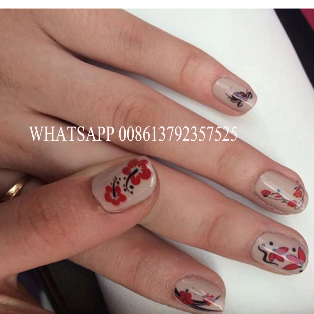  CE FREE SHIPPING digital nail art machine with computer and touch screen