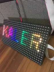 Калер Indoor 320*160 мм 32*16 пикселей 3in1 SMD 1/8 s RGB P10 полноцветный светодио дный модуль для рекламы текст картинки видео