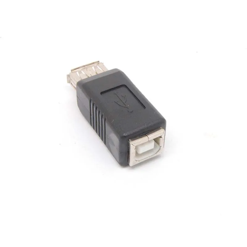 10 قطعة USB نوع الأنثى إلى طابعة ماسحة نوع B شاحن أنثي محول