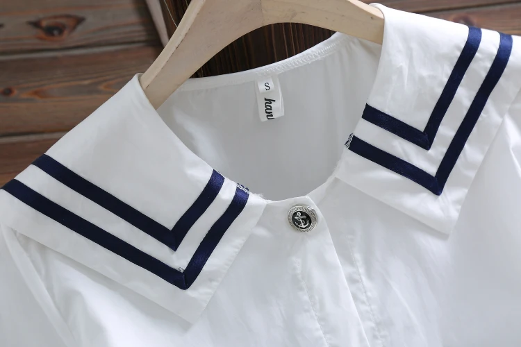 Японский Мори девушка летнее платье новые женские с коротким рукавом матросский воротник белые хлопковые платья женские винтажные Vestidos s-xxl