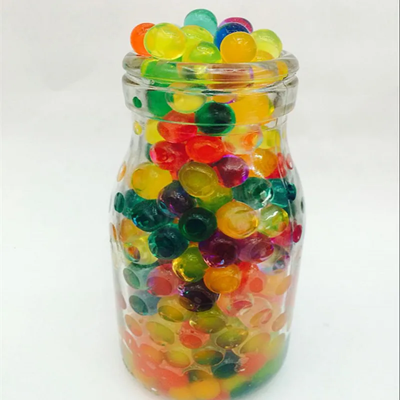 10bags Crystal Soil Water Beads Hydrogel Gel Polymer Seeds Flow Mud