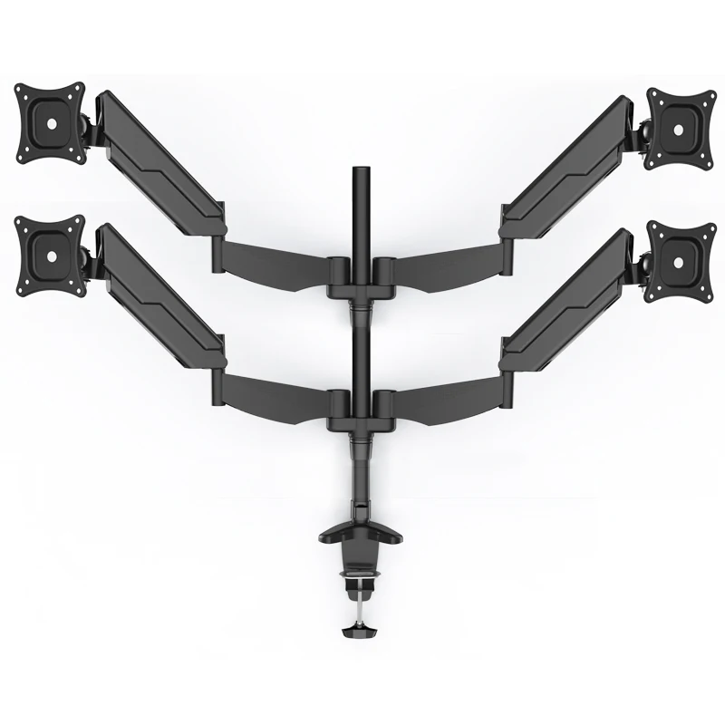 

Screen rotating monitor holder desktop 15 - 27 4 screen lcd computer lift rack