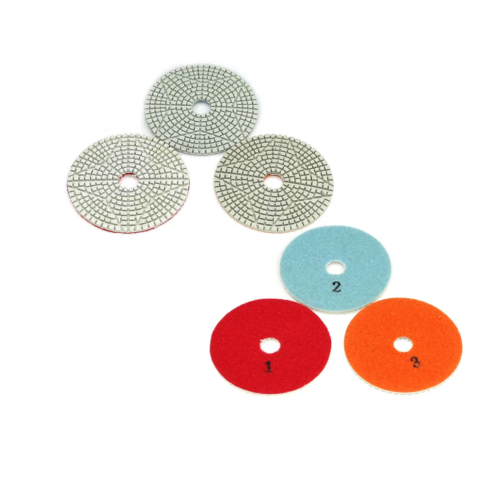 

3 step Polishing Pads for Stone Marble Granite Ceramic Finish