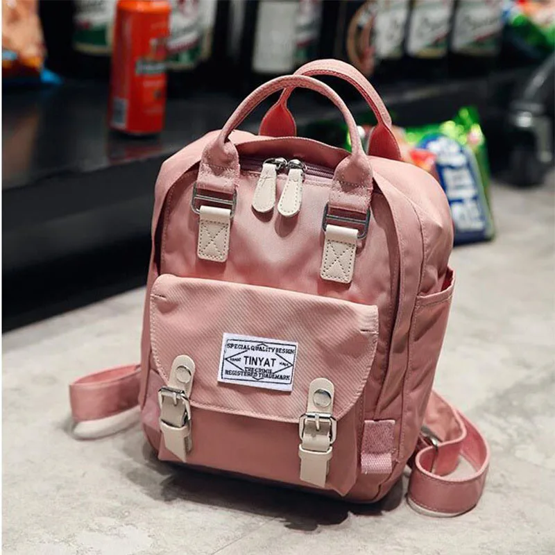 

TINYAT 2017 Newest Stylish Cool Backpack Women Back pack Canvas kanken Backpack Fashion Vintage Rucksack Designer Schoolmochila