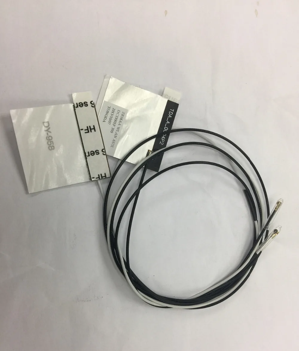 

WZSM NEW Antenna Mini PCI PCI-E Laptop Wifi Bluetooth Internal Antenna Black 80cm + White 50cm