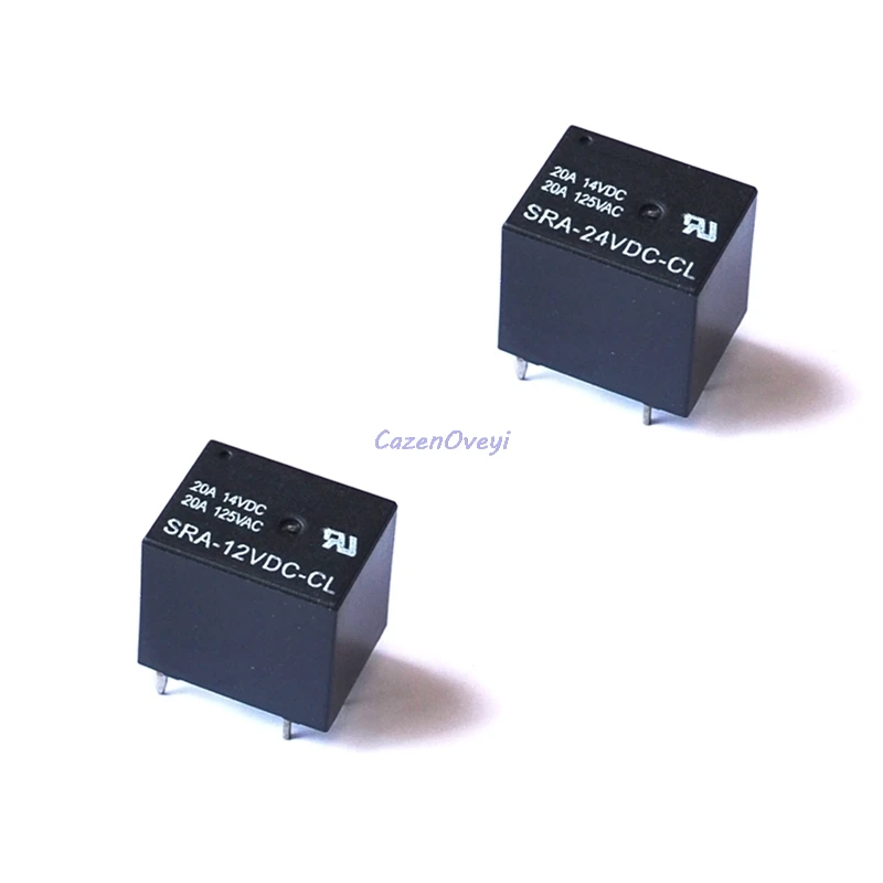 

5pcs/lot Relay SRA-12VDC-CL SRA-12VDC SRA-12V SRA-12 relays 5PINS 12V DC High Quality T74