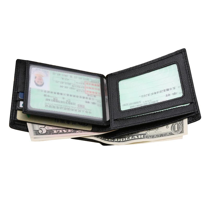 RFID блокирующий бумажник новые мужские бумажники из натуральной кожи электронные