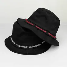 Ldslyjr Хлопковая сумка с буквами шляпа для рыбалки шапка на открытом воздухе Дорожная шляпа шляпы от солнца для мужчин и женщин 517