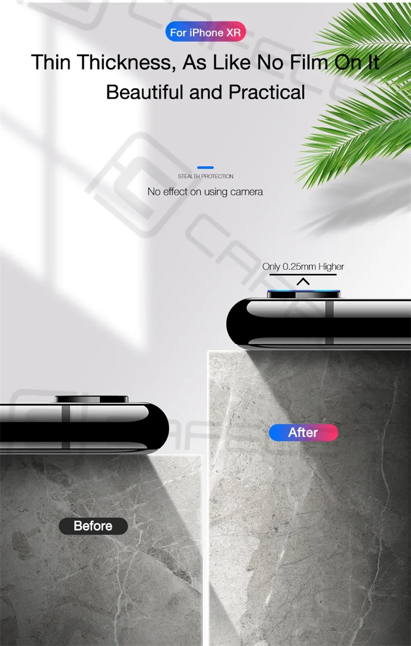 10. Camera Protector Cover Film for iphone XR 