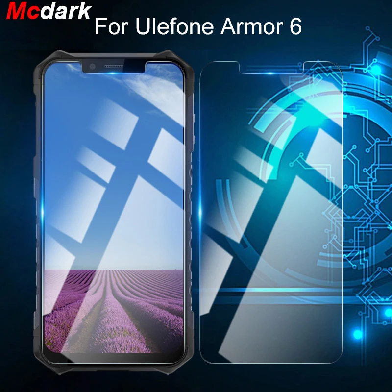 Закаленное стекло 9H 6 2 дюйма для Ulefone Armor Защитная пленка экрана стеклянная легкая