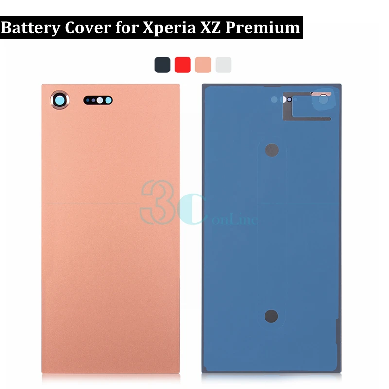 Для Sony Xperia XZ Премиум задняя крышка батареи корпуса для Premium G8141 замена стекла