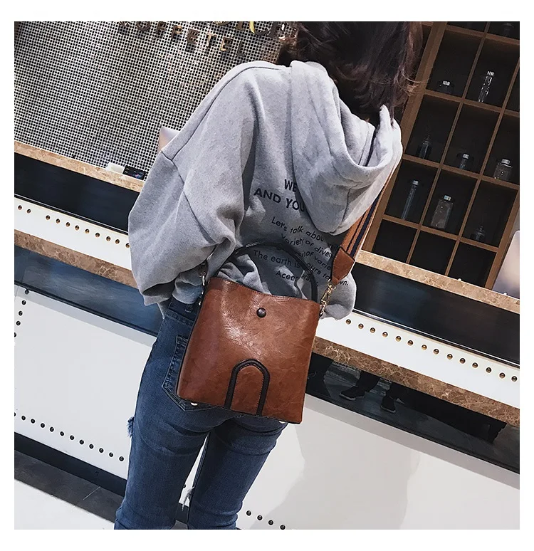 Yuhua, новые женские сумки, трендовая Корейская версия сумки на плечо, трендовая сумка-мешок, женские сумки-мессенджеры для отдыха