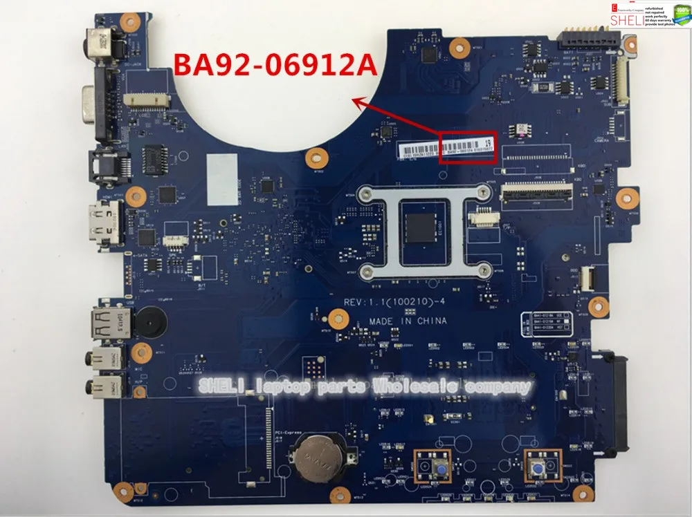 BA41 01218A 01219A BA92 01220A для samsung R540 R580 Материнская плата ноутбука PGA989 intel HD graphic MOUGOL