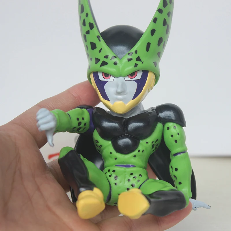 

Anime Dragonball Z DBZ Cell 12cm Action Figure Dragon Ball GK Doll Statue Toys