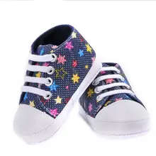 Fashion Baby Girls Boys Canvas Shoes Soft Prewalkers Casual Toddler Bhoes