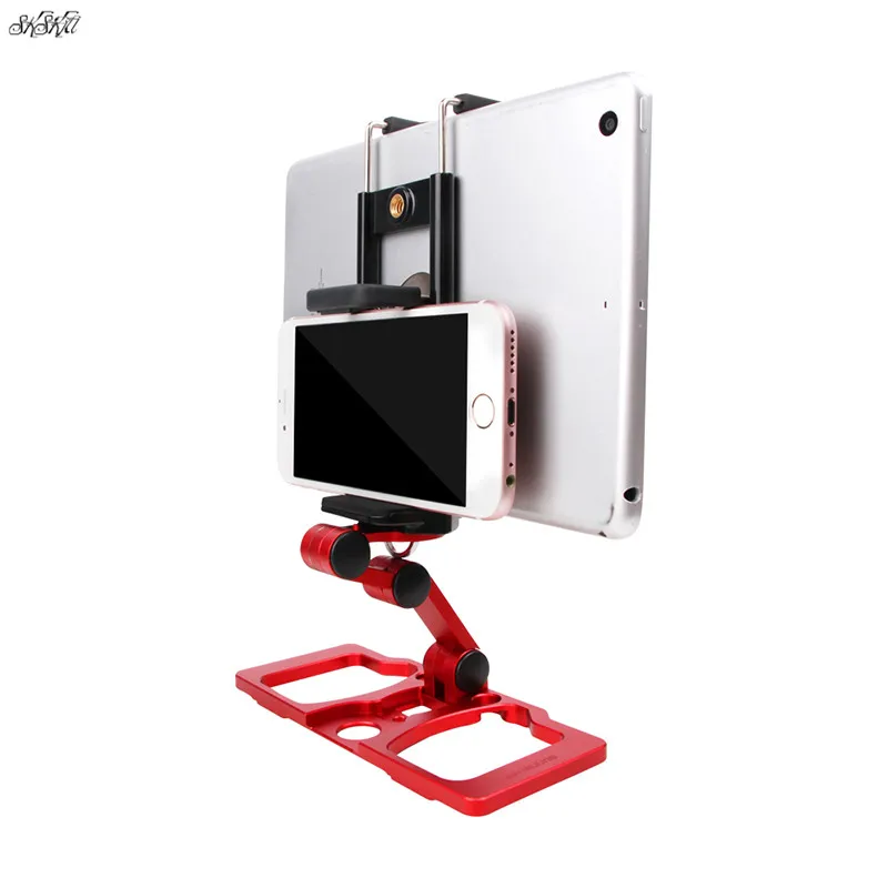 

remote control mount mobile phone Tablet Holder Aluminum Clip Lanyard Shoulder strap for dji mavic air pro spark mavic 2 drone