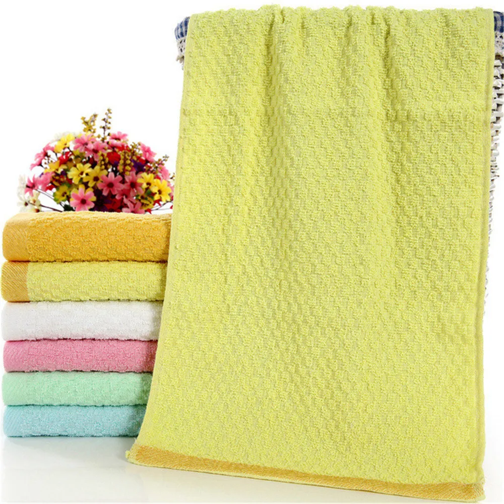 1 шт. полотенце для лица Хлопковое полотенце для рук и лица простой дизайн спортивный домашний текстиль высококачественные для здоровья toalla Toallas Mano