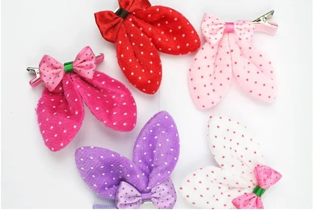 2 шт. заколка для волос с кроличьими ушами|dog hair accessories|accessories petspet accessories |