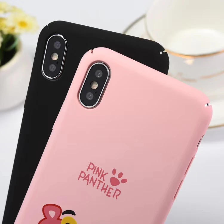 Мод мультфильм милый Розовая пантера Леопардовый матовый Lover чехол для iPhone 11 Pro X XR XS макс 7 8 6 плюс Жесткий ПК чехол-накладка для телефона