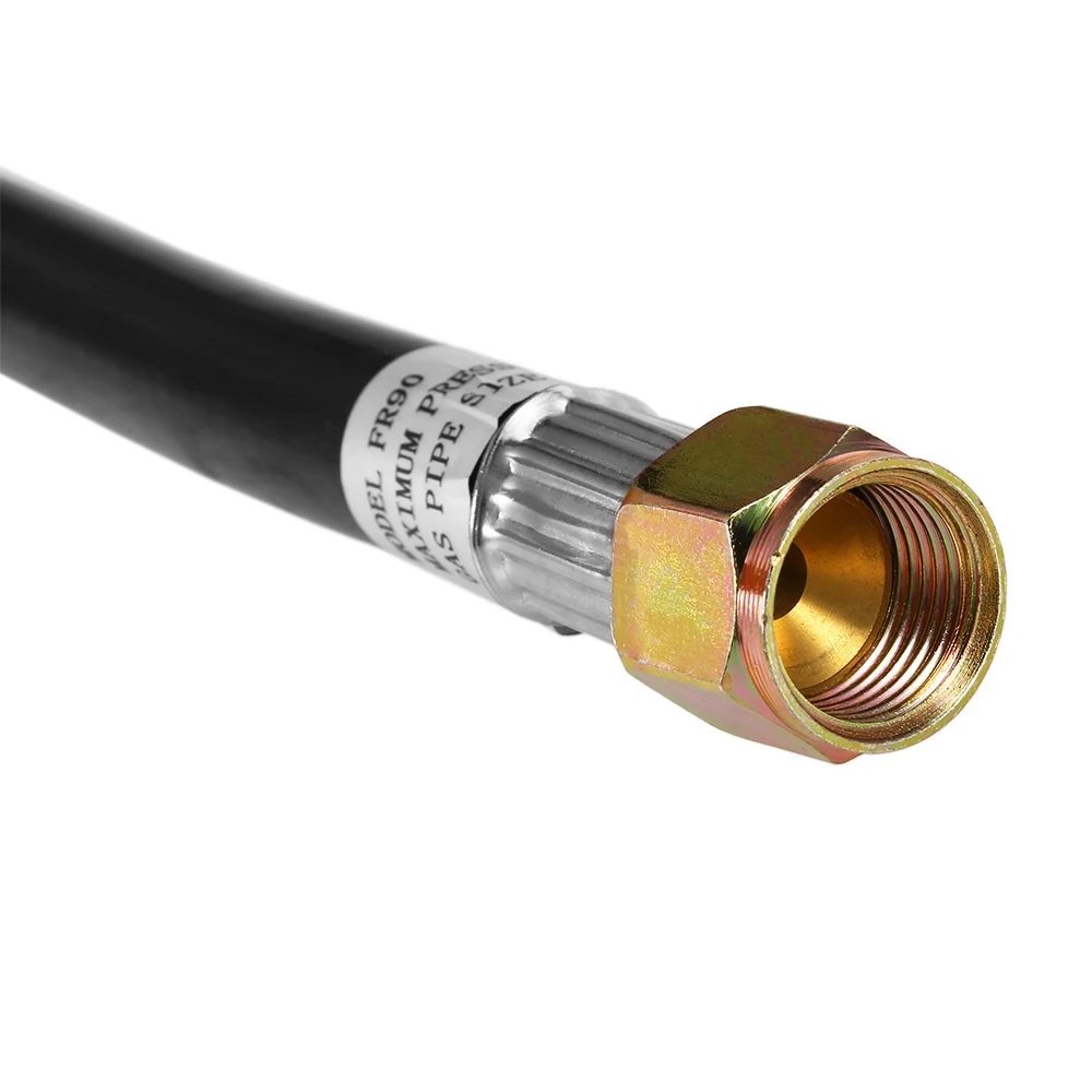 24 IINCH шланг для пропана регулятор QCC1/Тип-1 LPG шланг с 3/8 ''женские, с расклешенным гайкой для большинства газовых подогреватель гриля стол с углублением для костра