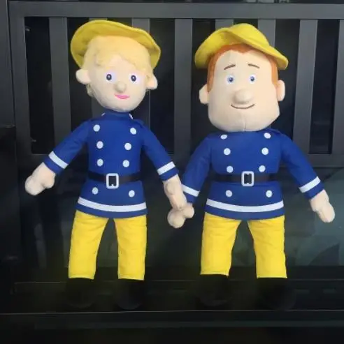 

New Fireman Sam Figure Plush Doll Fireman new