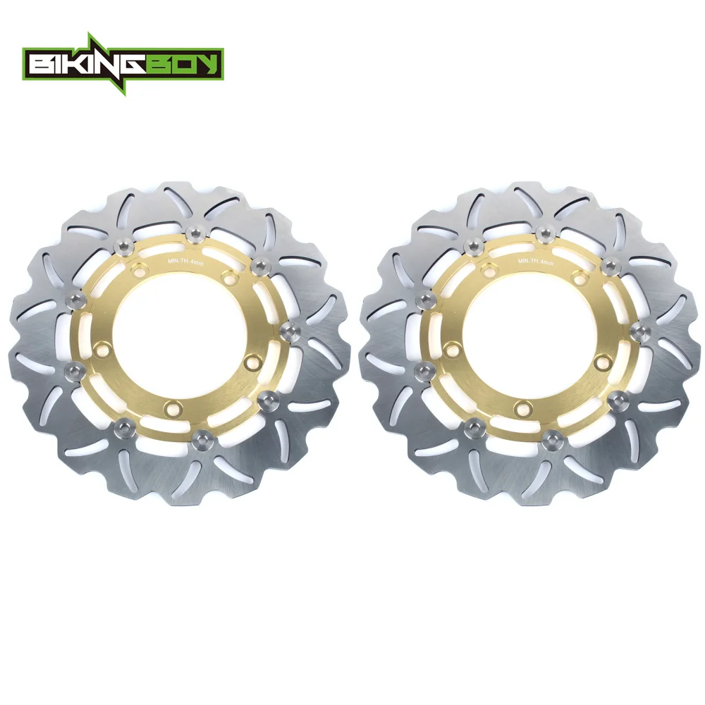 

BIKINGBOY Front Brake Discs Rotors Disks For GSR 400 600 DL 650 V-Strom / X / Traveller ABS GSF 650 1200 1250 Bandit / S / ABS