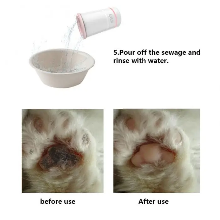 Средство для чистки ног для кошек и собак, мягкая пластиковая щетка для мытья лап, товары для домашних животных