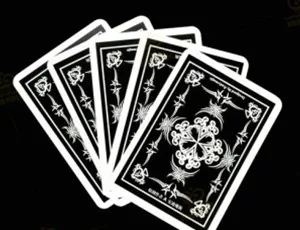 Q до 5 набор карт Волшебные трюки королева игральные карты Magia появляющаяся карта