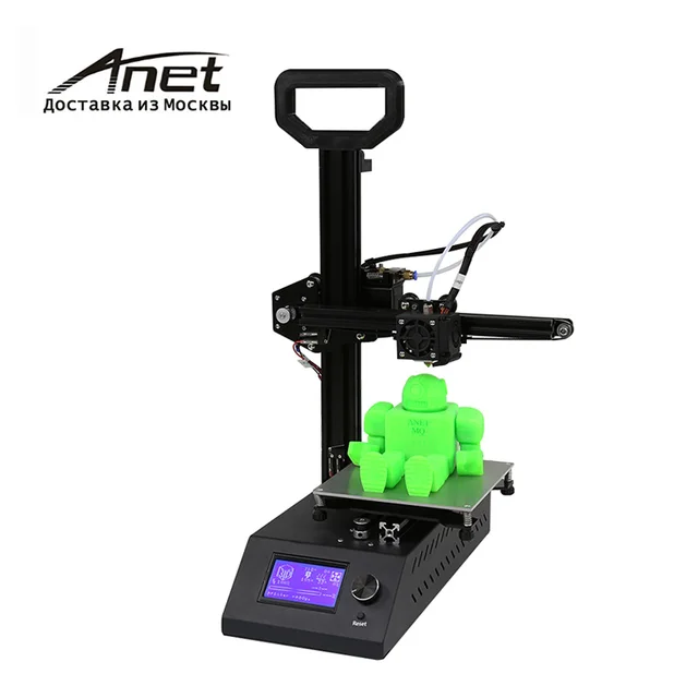 Special Price Anet A9 3D Printer 2019 Support ABS PLA HIPS Aluminum Alloy Frame Easy Assembly Black /aluminum hot bed LCD screen/
