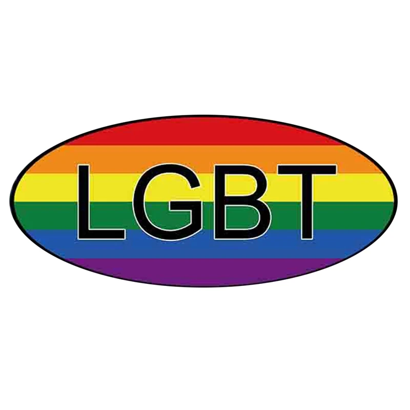 

Rainbow Pride LGBT Sticker Vinyl Car Decal Queer Trans Equal
