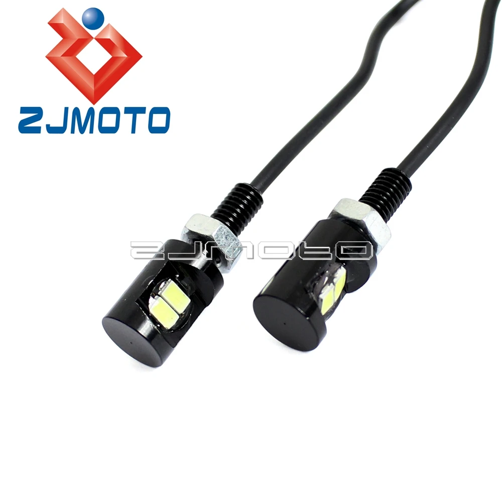 ZJMOTO 2x мотоциклетный фонарь для номерного знака БАГАЖНИКА АВТОМОБИЛЯ|light car|light