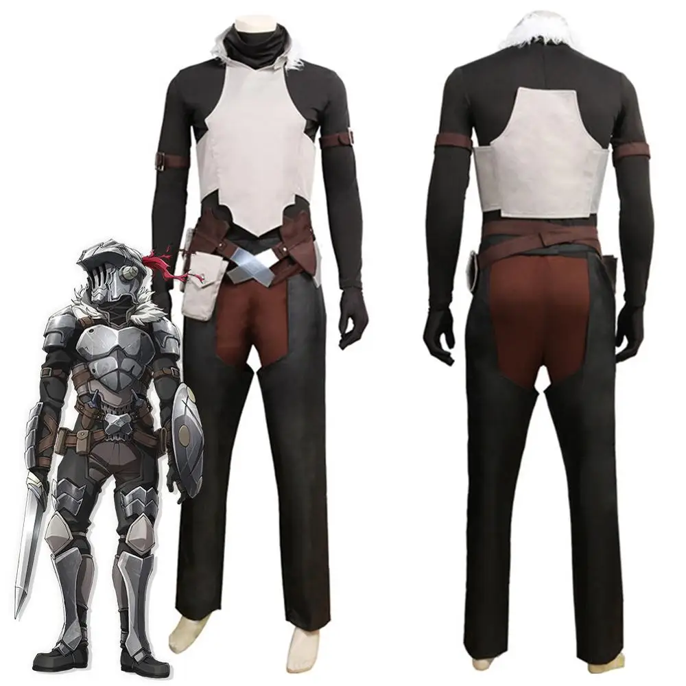 

Goblin Slayer Cosplay Costume Full Suit Outfit Halloween Carnival Cosplay Costume For Adult Men