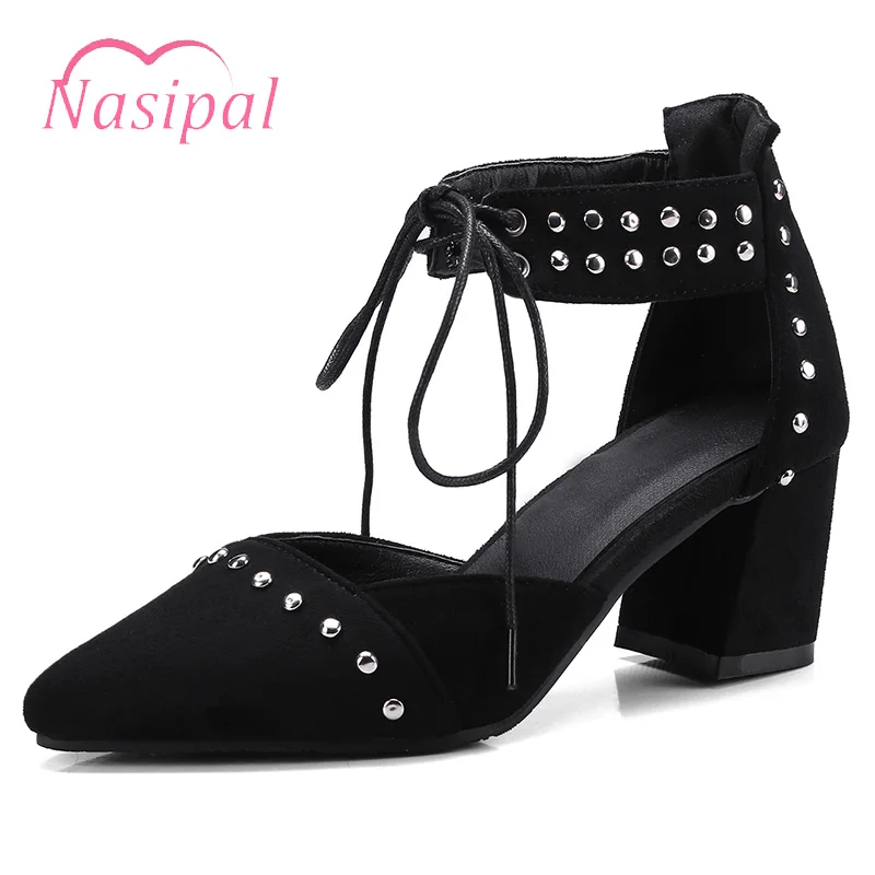 gladiator thick heels