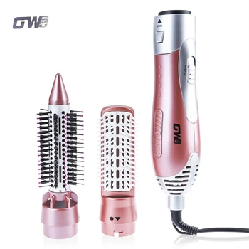 

GUOWEI 2 in 1 Hair dryer Multifunctional Styling Tools Set Professional Hair Dry Machine Comb Folding Curling Iron EU PLUG
