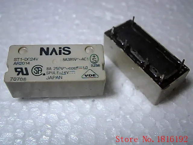 реле st. реле st. (12 vdc). Panasonic relay st1-l2-dc24v 8 feet. реле времени st3p a-b.