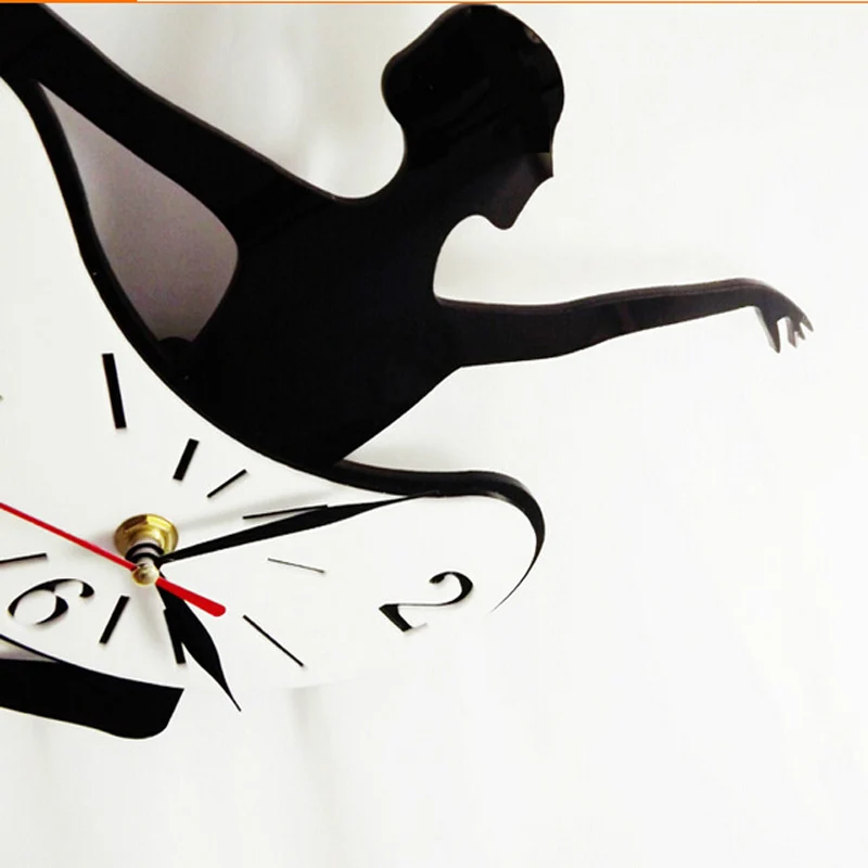 

Vintage Wall Clock Modern Design Diy Clocks Reloj De Pared Acrylic Wall Stickers Quartz Watch Living Room Horloge Murale