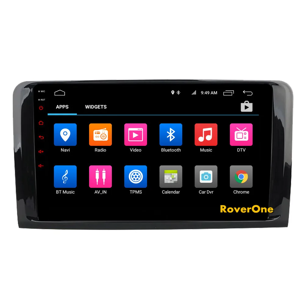 Perfect RoverOne Car Multimedia Player For Mercedes W164 X164 2005-2012 Android 9.0 Autoradio Bluetooth Radio Stereo GPS Navigation DSP 6