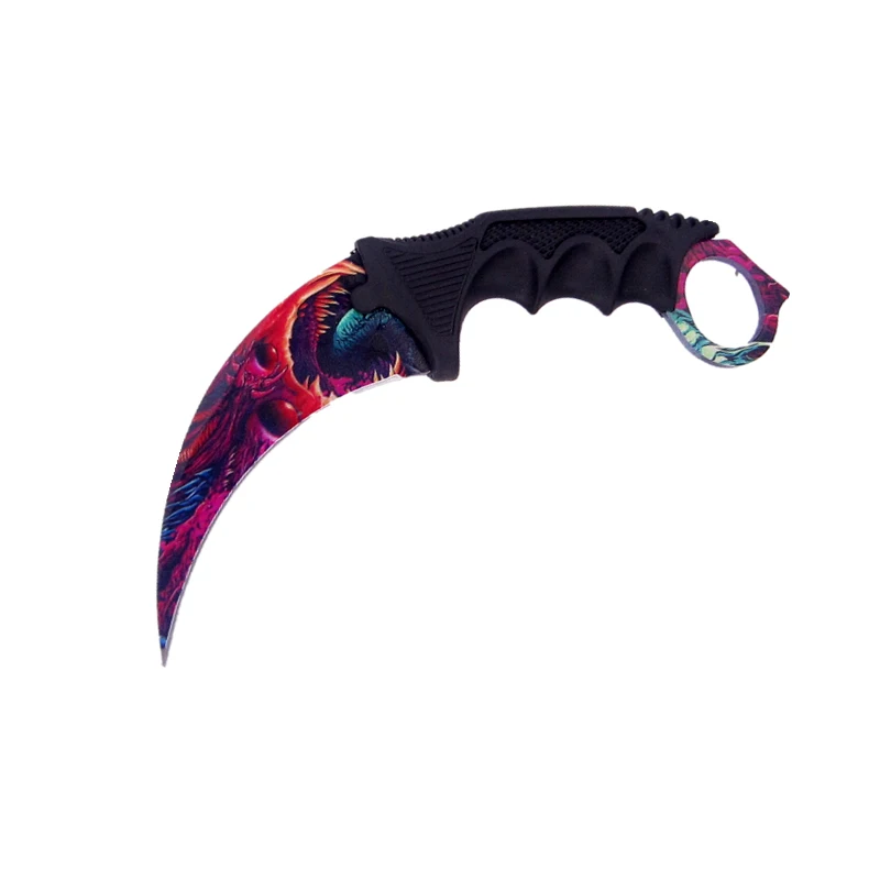 Beast CS hawkbill тактический нож для самообороны GO counter strike атакующий Коготь karambit шейный нож настоящий боевой бой лагерь Поход на открытом воздухе - Цвет: Beast